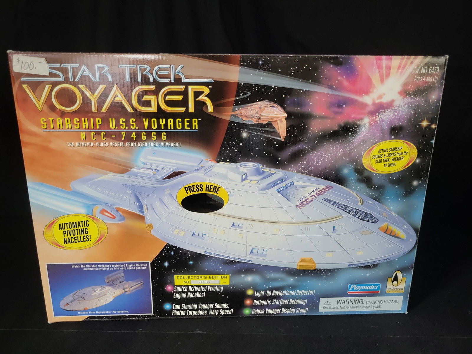 I03535 | Playmates Star Trek Voyager Starship U.S.S. Voyager NCC-74656 Collector's Edition Boxed (1 of 5)