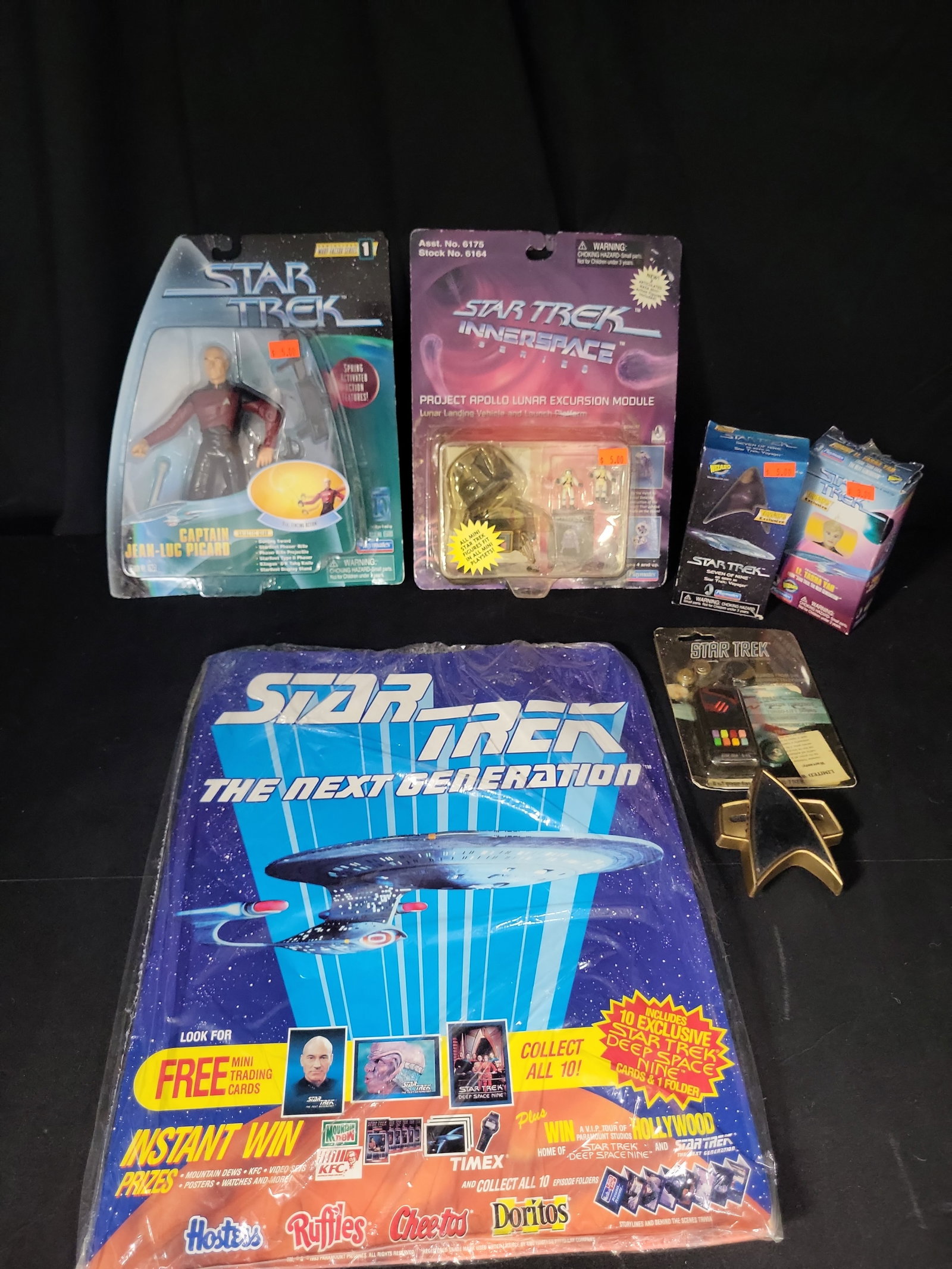 I03547 | A Collection of Star Trek Action Figures and Memorabilia by Playmates (1 of 5)