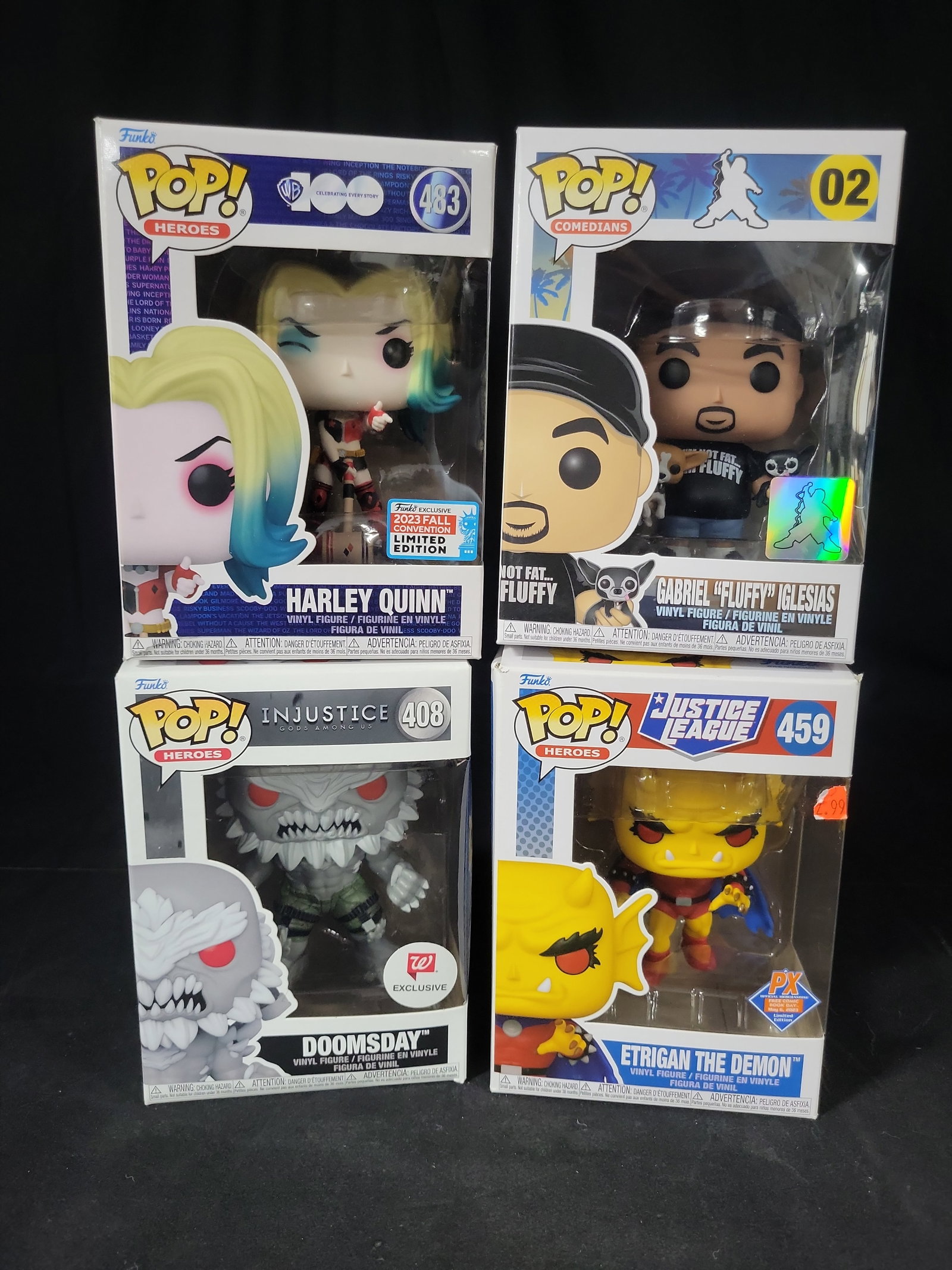 I03528 | An Assortment of Funko Pop! Figures including Comedians and DC Heroes Series (1 of 9)