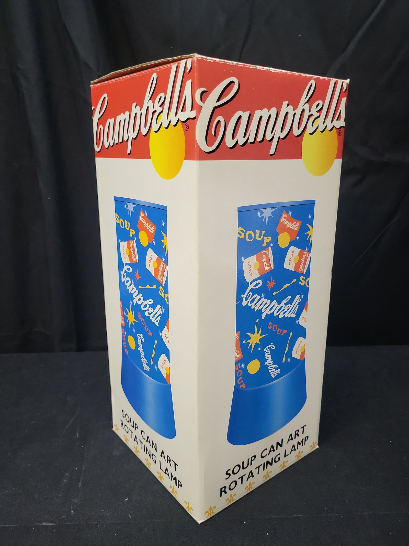 I03662 | Campbell's Soup Can Art Rotating Lamp by Rabbit Tanaka Corporation Limited, 2002 (1 of 4)