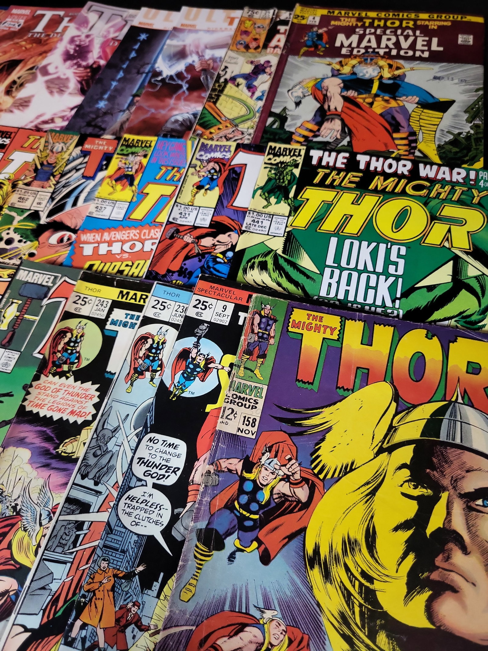 I03633 | Lee, Stan, et al. A Collection of Marvel Comic Books Featuring The Mighty Thor. Marvel (1 of 6)