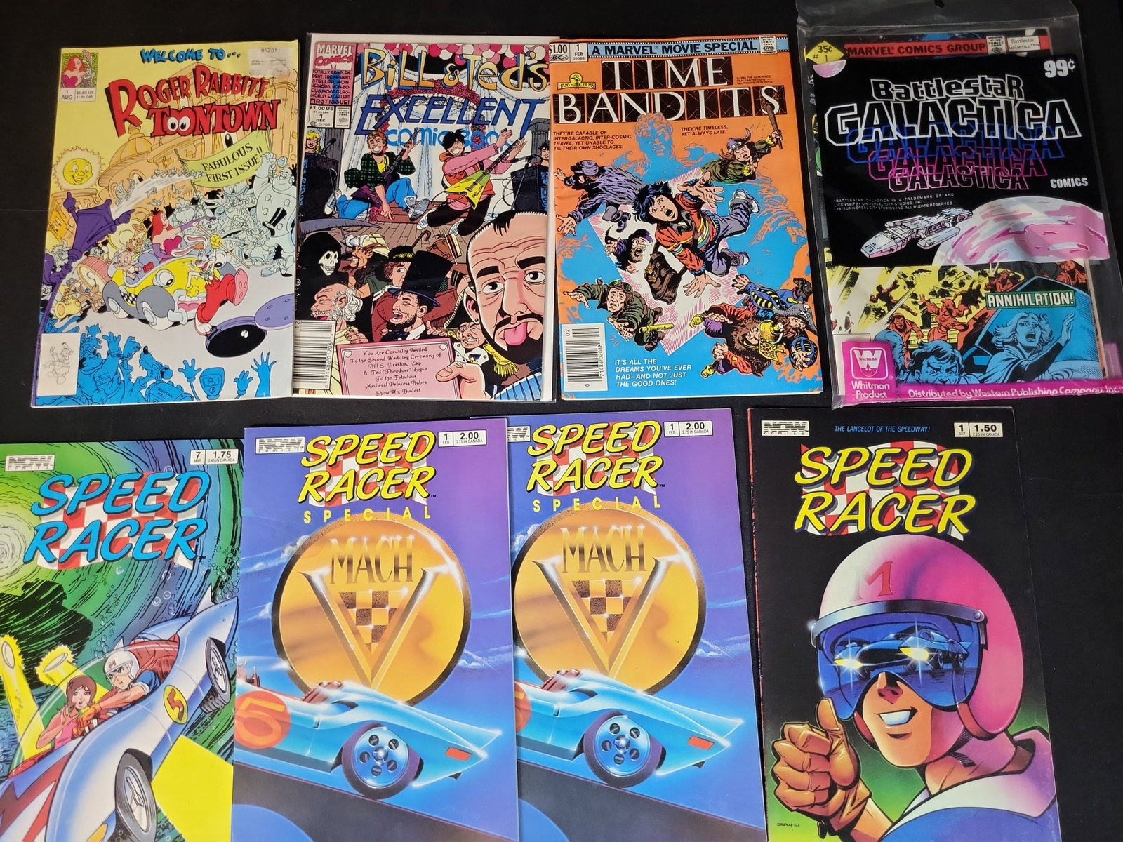 I03618 | A Collection of Vintage Comic Books. NOW Comics, Marvel Comics, and Disney Comics, (1 of 6)