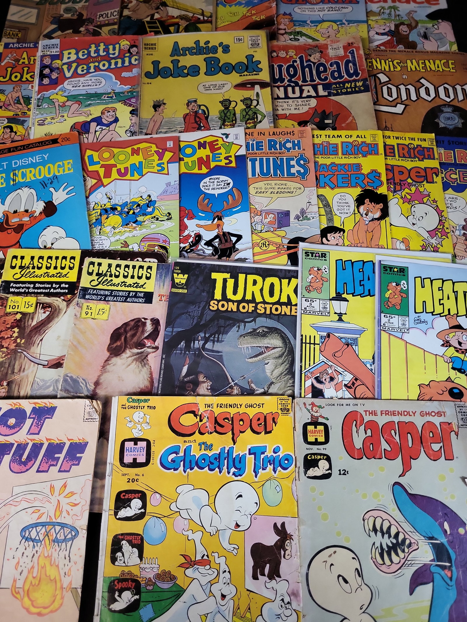I03619 | A Collection of Vintage Comic Books. Various Publishers, ca. 1950s-1980s. (1 of 11)