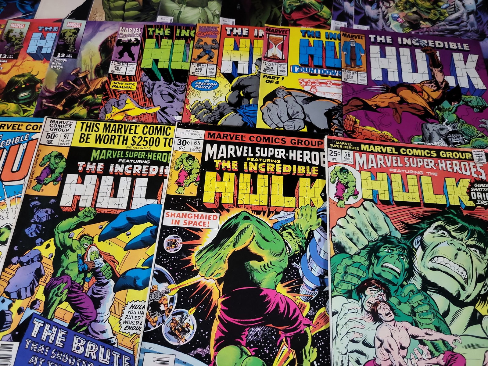I03630 | Marvel Comics Group. The Incredible Hulk and Marvel Super-Heroes. Marvel Comics, 1977-2024. (1 of 8)