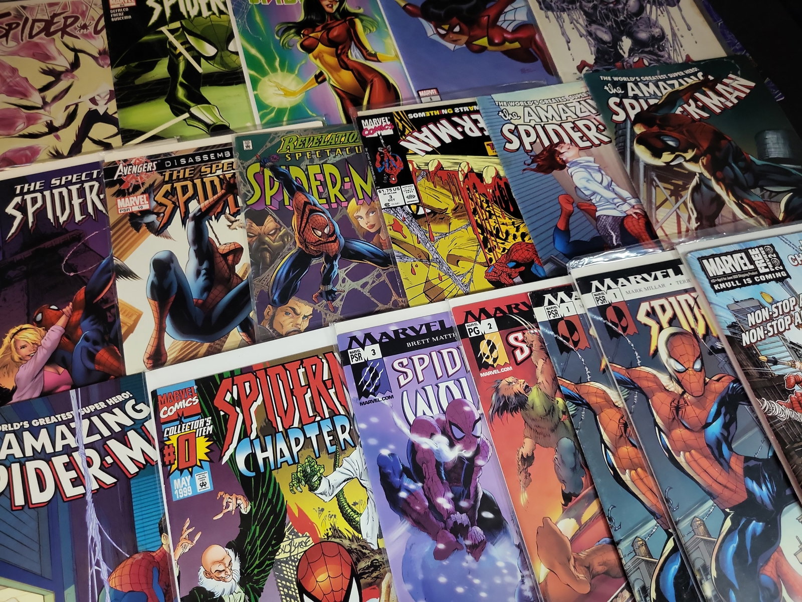 I03631 | Multiple Authors. A Collection of Spider-Man and Related Marvel Comics. Marvel Comics, (1 of 7)