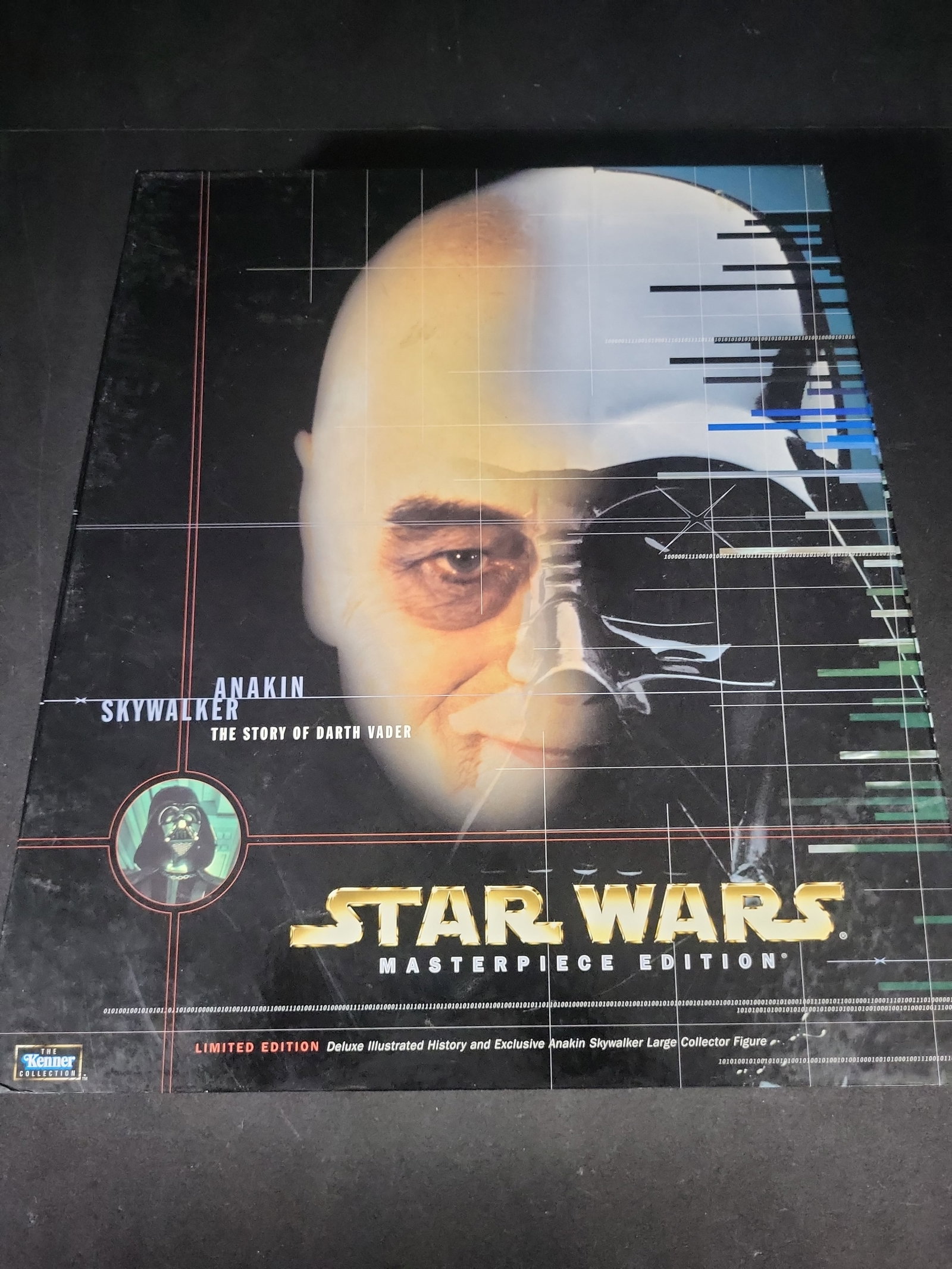 I03531 | Star Wars Masterpiece Edition Anakin Skywalker The Story of Darth Vader Limited Edition Box: BID PER WHAT YOU SEE IN THE PHOTO, NOT THE AI GENERATED TITLES AND DESCRIPTIONS! Star Wars Masterpiece Edition Anakin Skywalker The Story of Darth Vader Limited Edition Box Set This is a Star Wars Mas