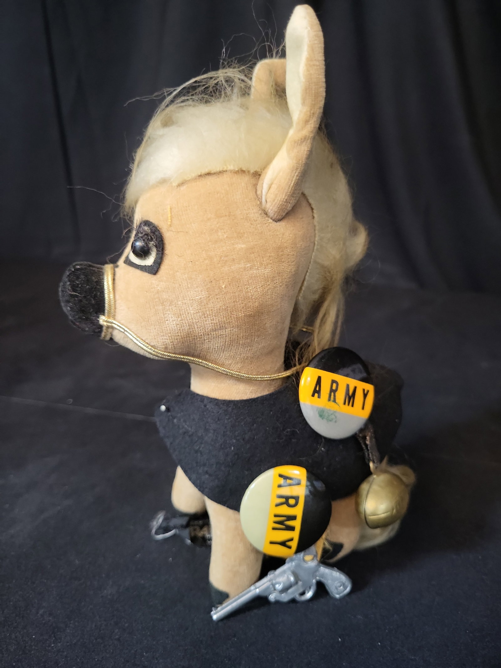 I03223 | Vintage Shiba American Expressions Army Mule Mascot Plush (1 of 4)