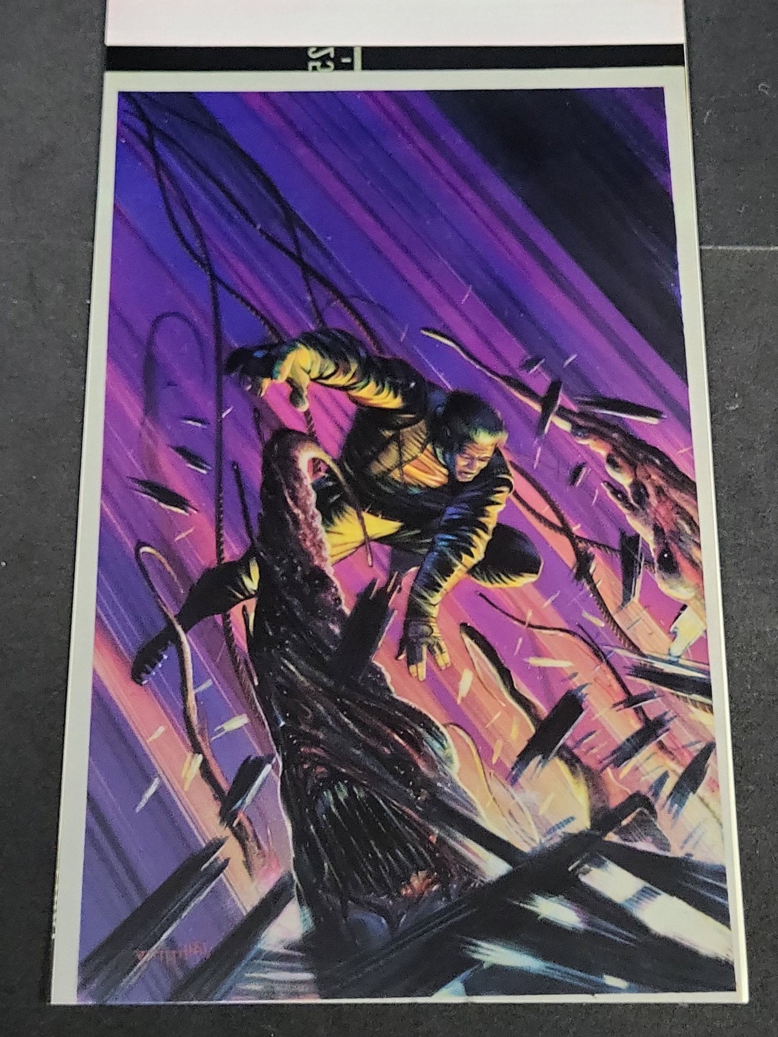 I03337 | Colin MacNeil - Mutatis Issue 1 Epic Comics Cover Production Proof Set (1 of 3)