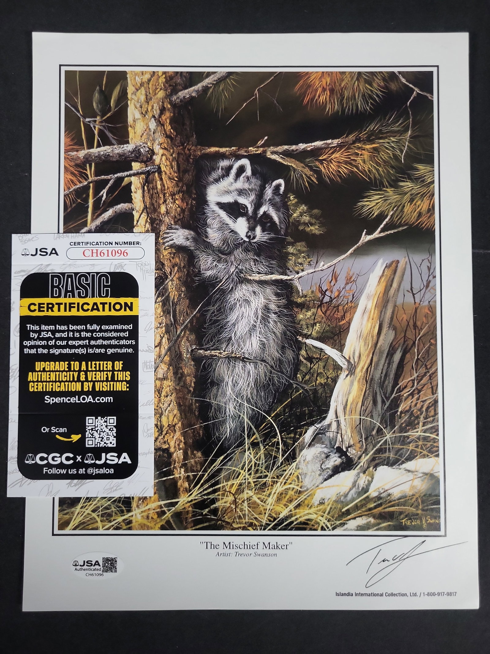 I03438 | Trevor Swanson, The Mischief Maker, Hand-Signed Photomechanical Print (1 of 5)