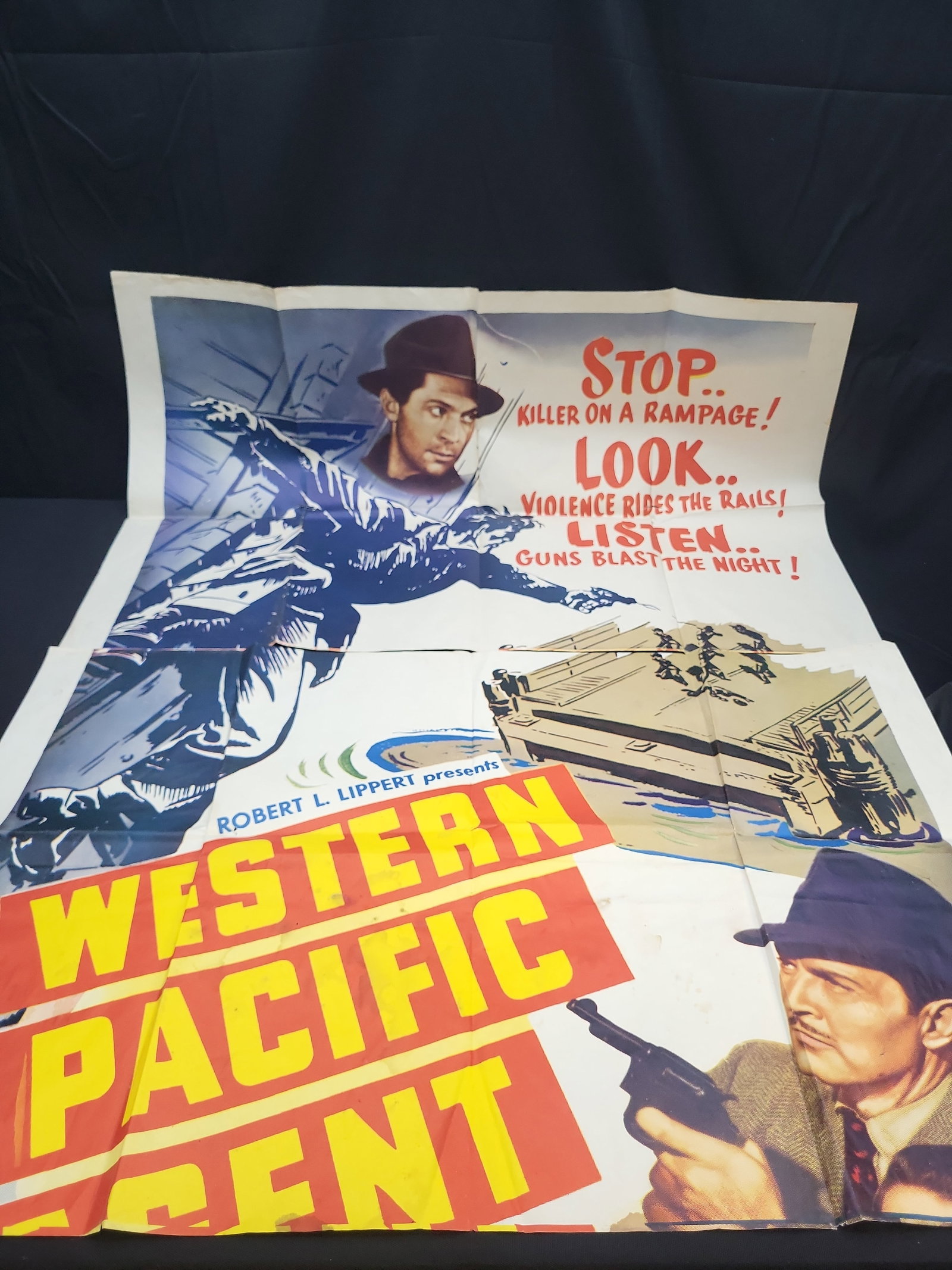 I04834 | Western Pacific Agent Movie Poster (1 of 8)