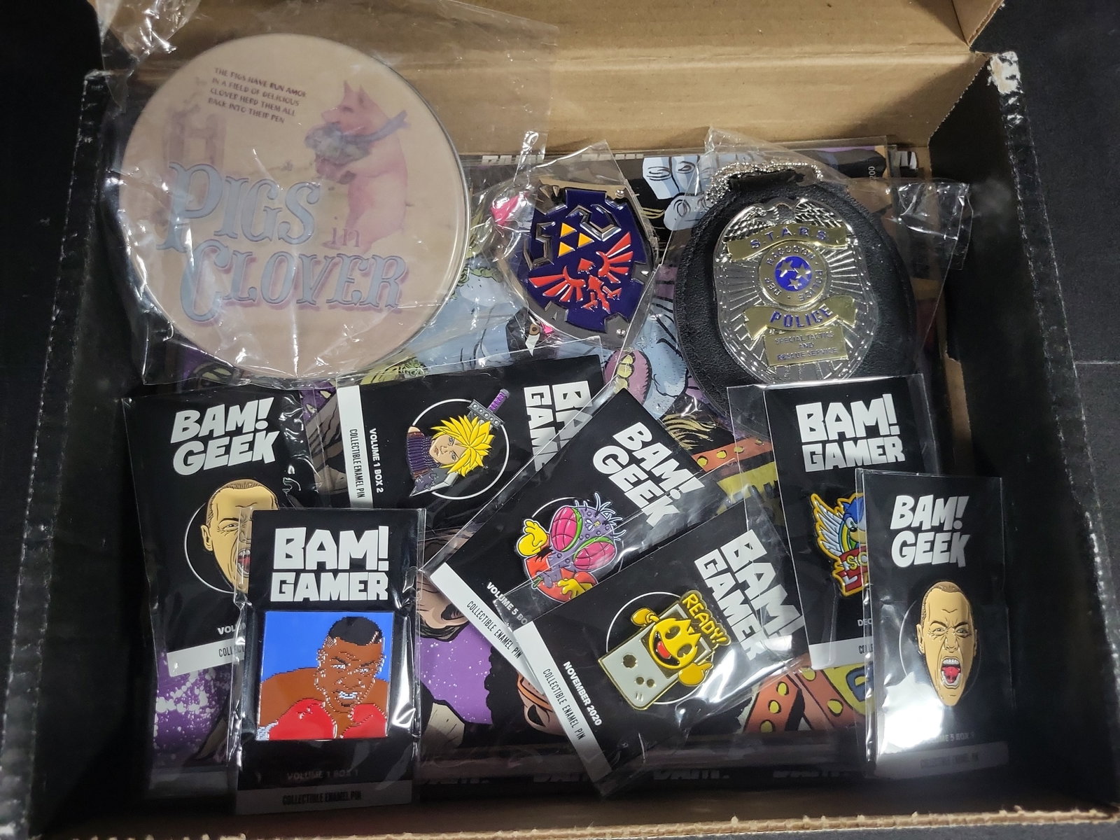 I04463 | Assorted BAM! Box Pop Culture Collectibles: IMPORTANT â€“ PLEASE REVIEW BEFORE BIDDING: Aeron House makes every effort to accurately identify and describe each lot; however, titles and descriptions may contain errors, omissions, or AI-a