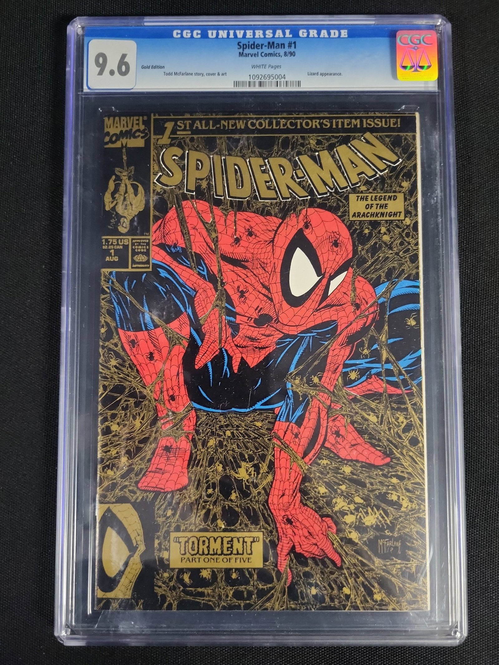 I04854 | Spider-Man 1 Gold Edition CGC 9.6 (1 of 4)