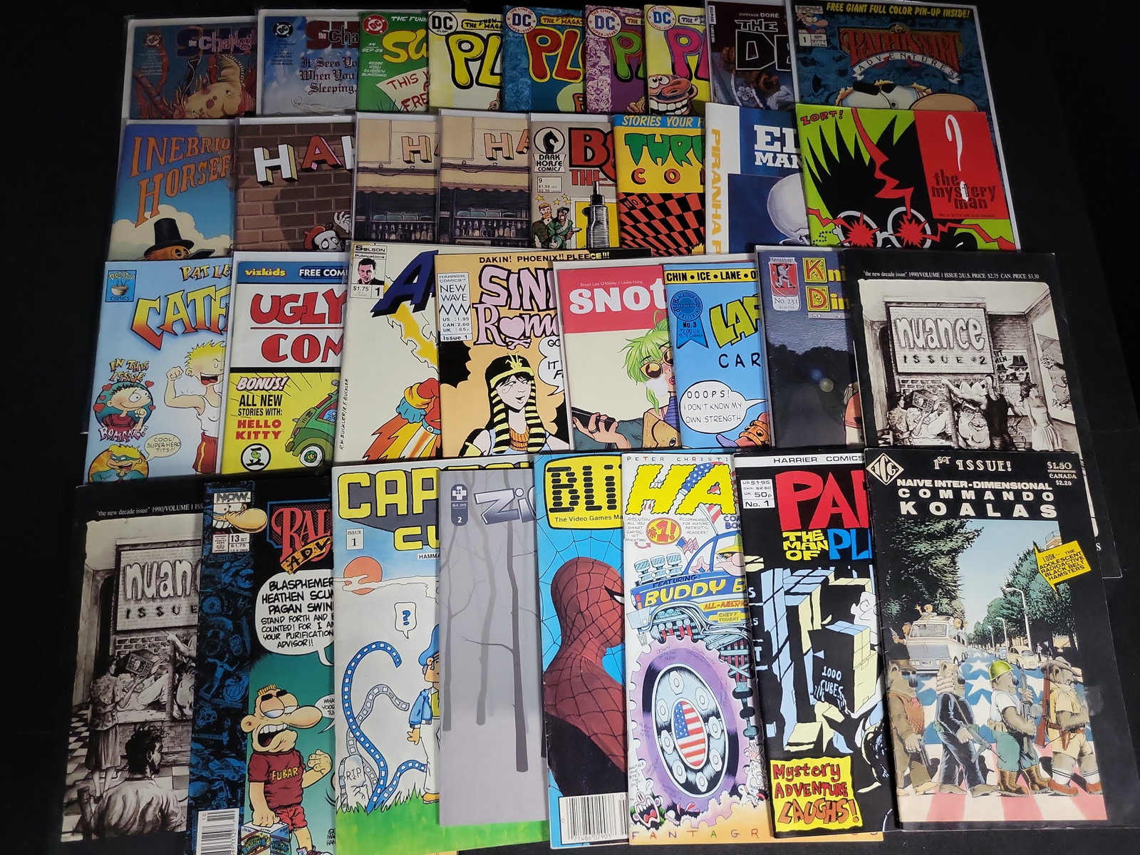 I04568 | An Assortment of 36 Alternative and Humor Comic Books (1 of 6)