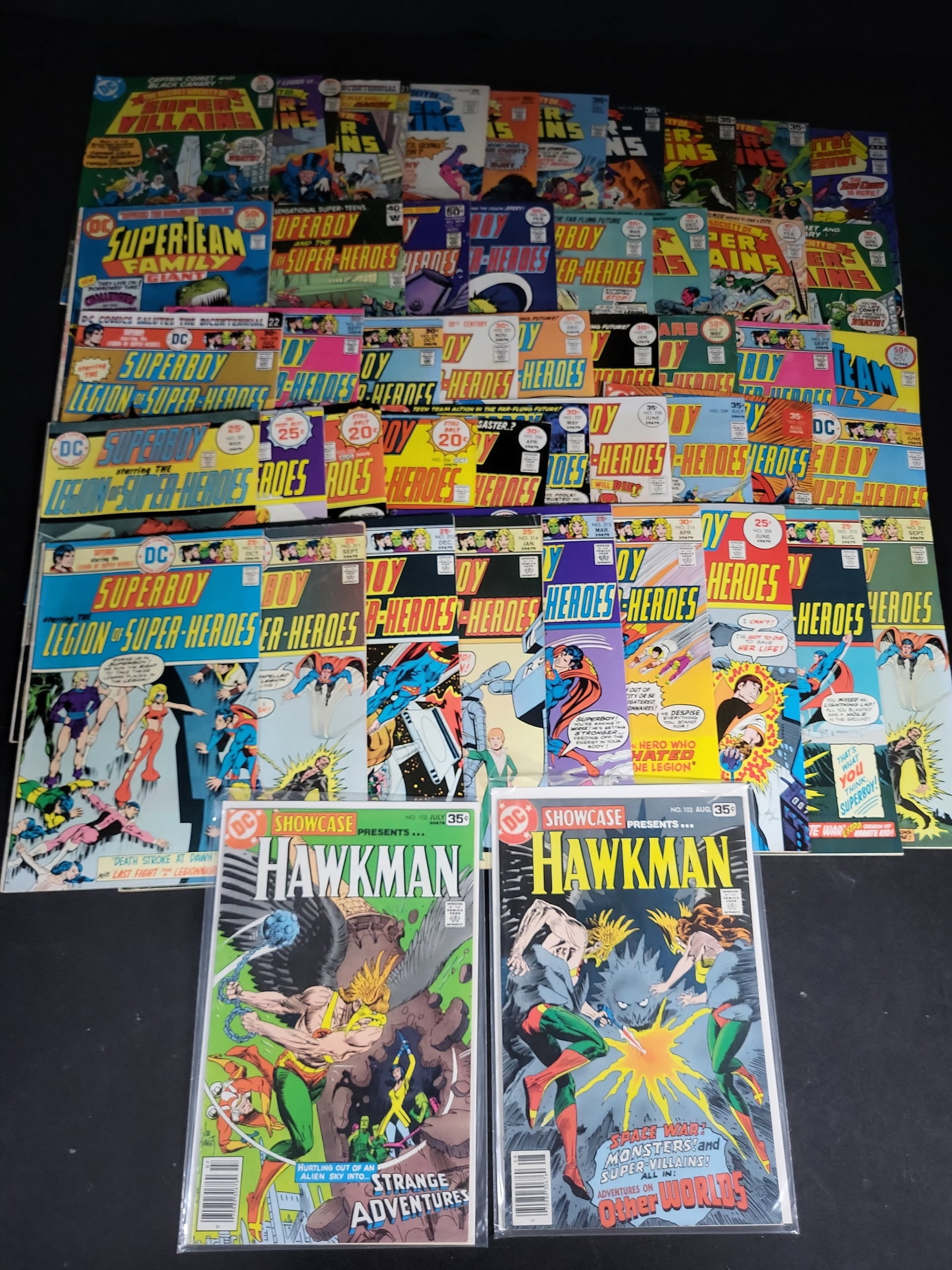 I04583 | Bronze Age DC Comic Book Collection: IMPORTANT â€“ PLEASE REVIEW BEFORE BIDDING: Aeron House makes every effort to accurately identify and describe each lot; however, titles and descriptions may contain errors, omissions, or AI-a
