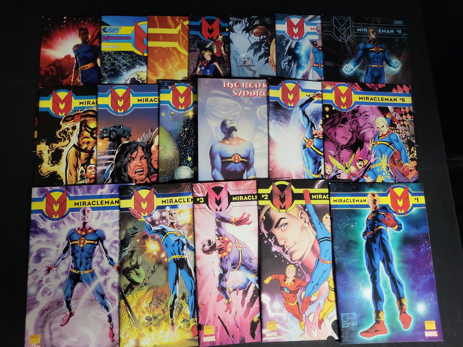 I04070 | Collection of Miracleman Comic Books: IMPORTANT â€“ PLEASE REVIEW BEFORE BIDDING: Aeron House makes every effort to accurately identify and describe each lot; however, titles and descriptions may contain errors, omissions, or AI-a