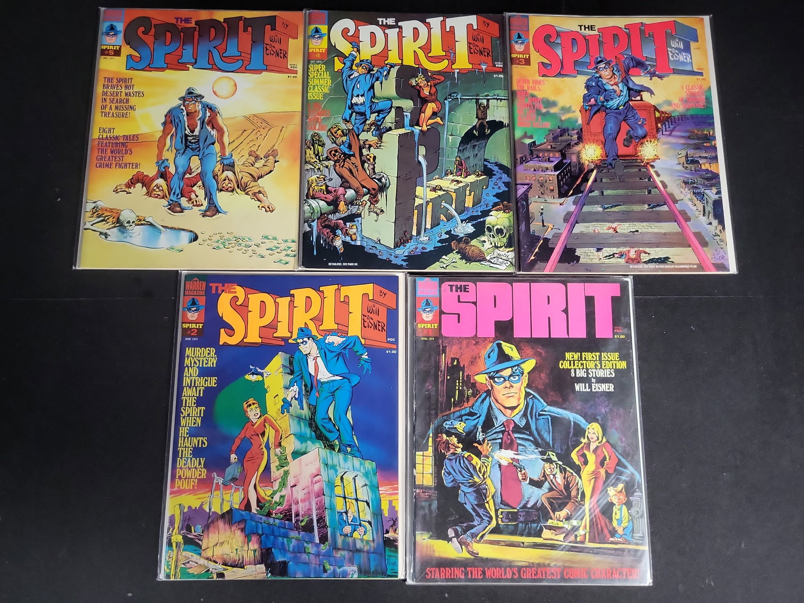 I04024 | A Collection of Warren Spirit Comics: IMPORTANT â€“ PLEASE REVIEW BEFORE BIDDING: Aeron House makes every effort to accurately identify and describe each lot; however, titles and descriptions may contain errors, omissions, or AI-a
