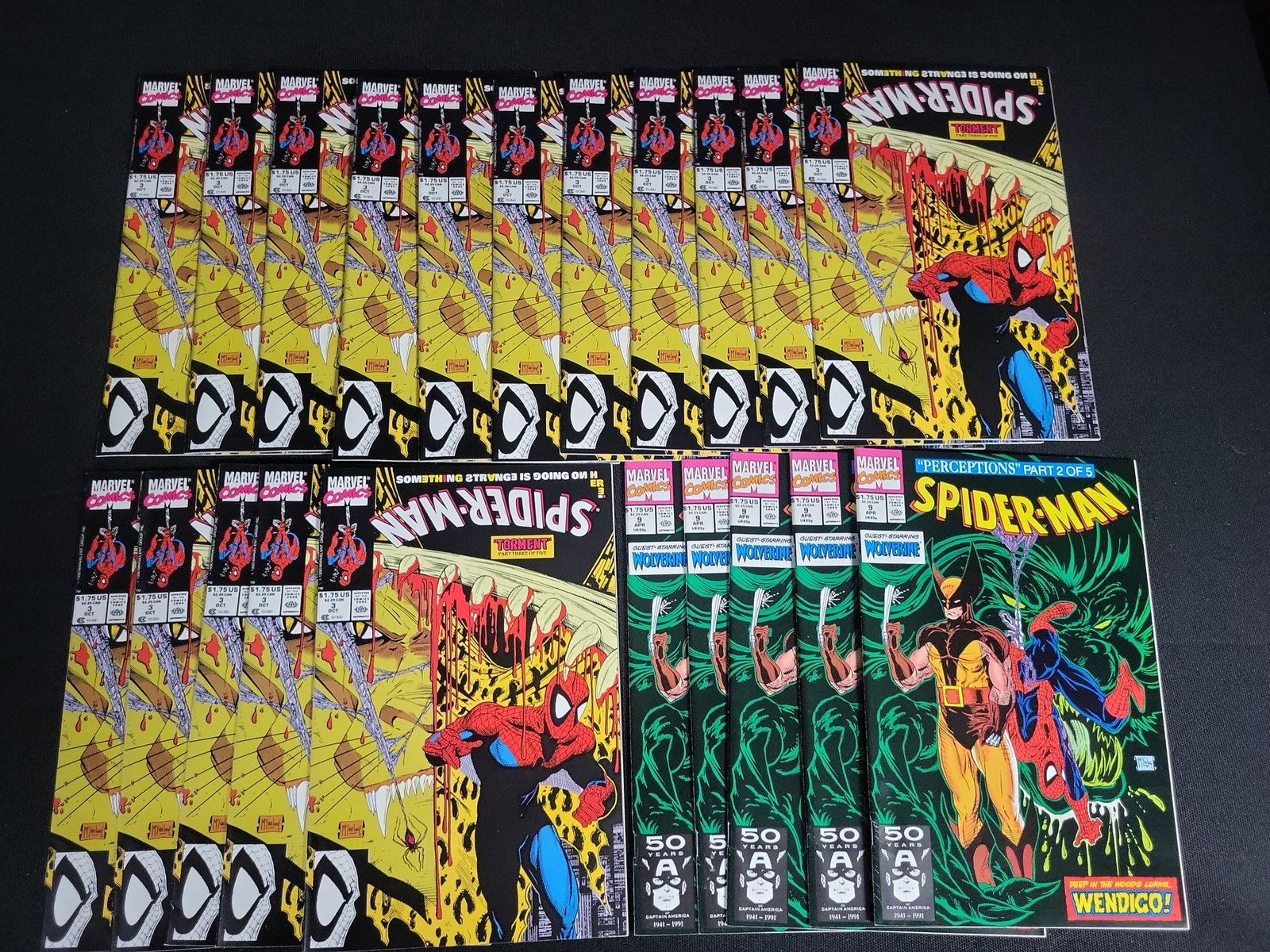 I04795 | A Collection of 22 Marvel Spider-Man Comics: IMPORTANT â€“ PLEASE REVIEW BEFORE BIDDING: Aeron House makes every effort to accurately identify and describe each lot; however, titles and descriptions may contain errors, omissions, or AI-a