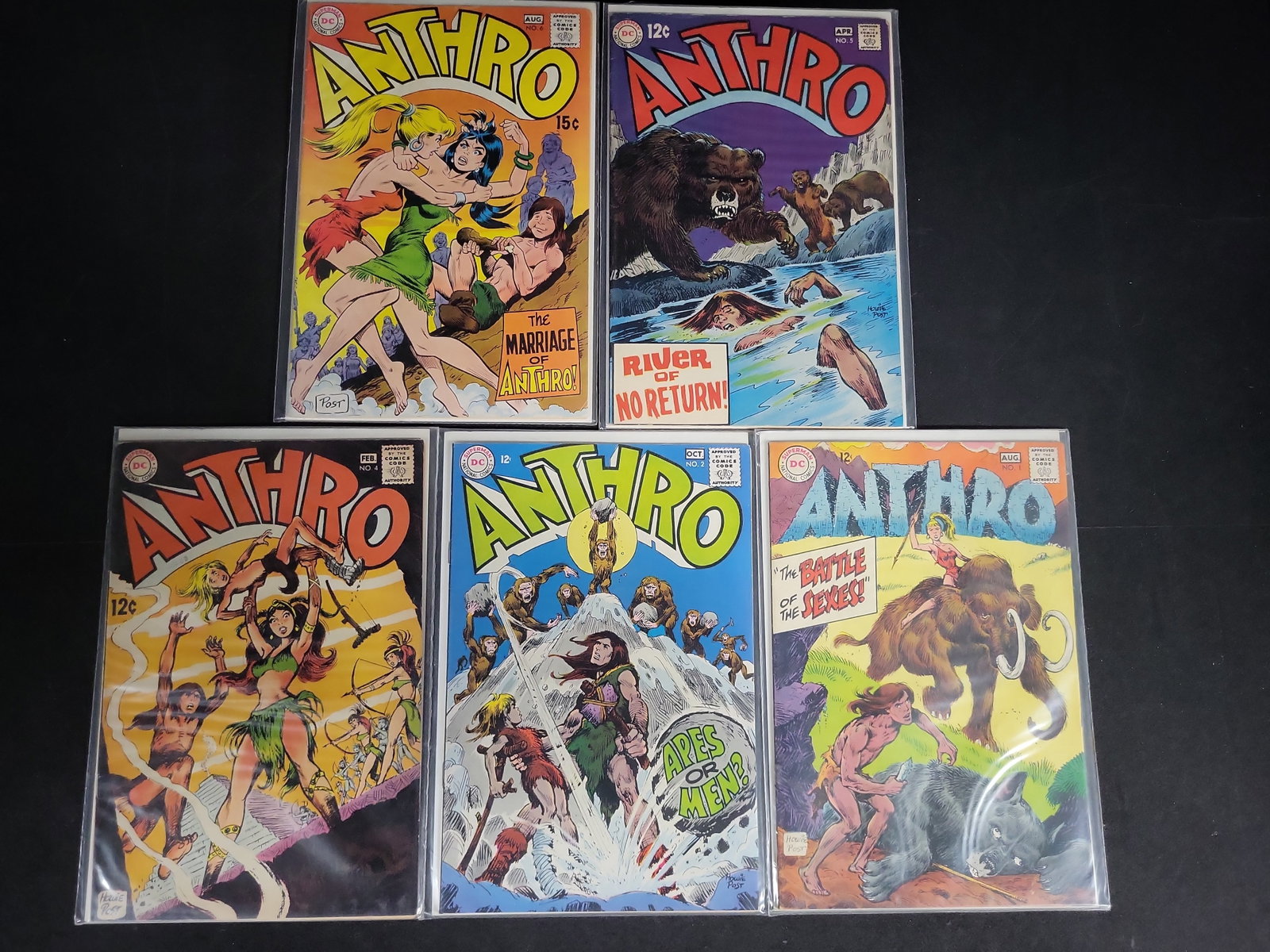 I04508 | A Collection of Five Anthro Comics: IMPORTANT â€“ PLEASE REVIEW BEFORE BIDDING: Aeron House makes every effort to accurately identify and describe each lot; however, titles and descriptions may contain errors, omissions, or AI-a