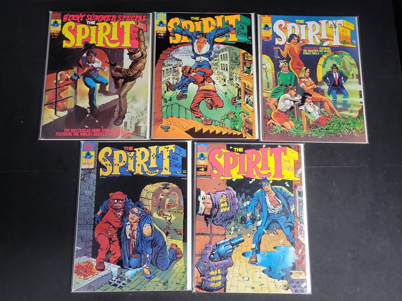 I04025 | The Spirit Warren Magazine Collection: IMPORTANT â€“ PLEASE REVIEW BEFORE BIDDING: Aeron House makes every effort to accurately identify and describe each lot; however, titles and descriptions may contain errors, omissions, or