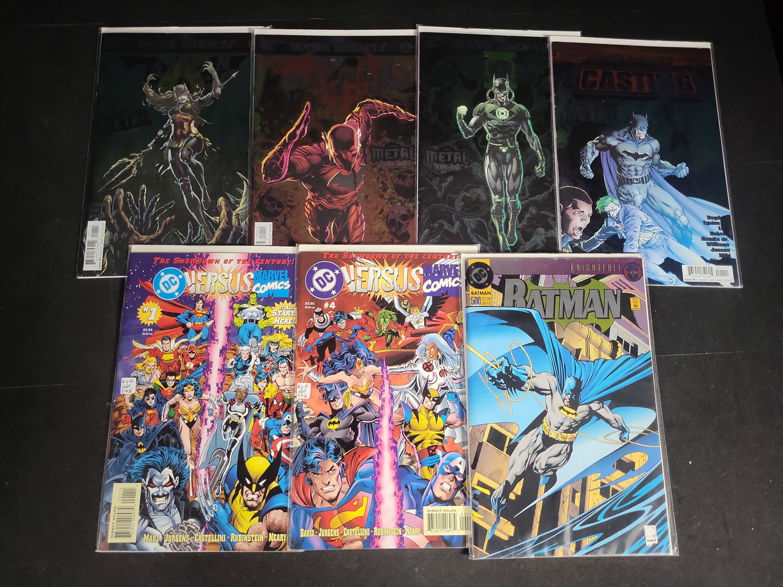 I04560 | Assorted DC and Marvel Comics Lot: IMPORTANT â€“ PLEASE REVIEW BEFORE BIDDING: Aeron House makes every effort to accurately identify and describe each lot; however, titles and descriptions may contain errors, omissions, or AI-a