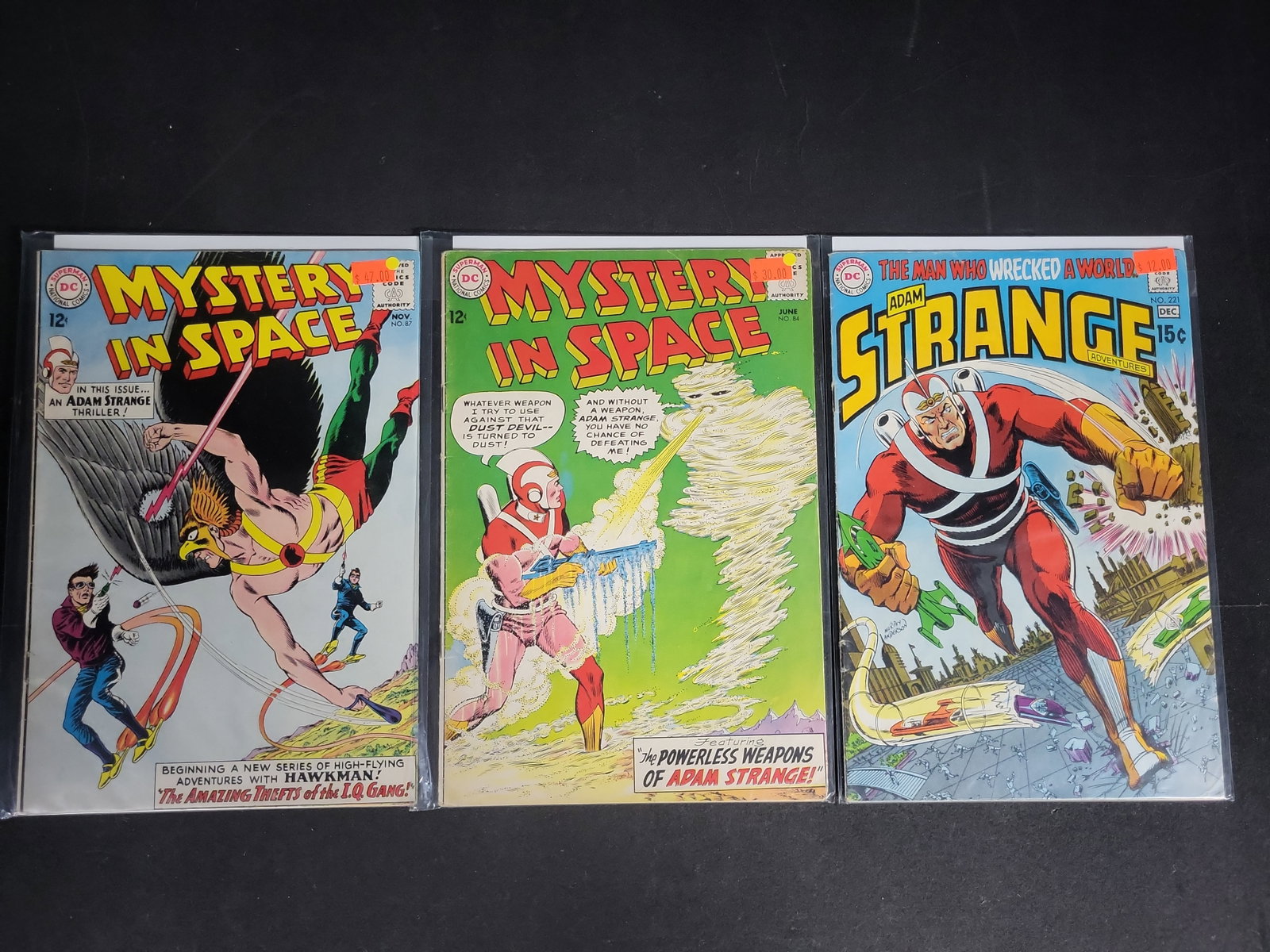 I04562 | Trio of DC Silver Age Comics: IMPORTANT â€“ PLEASE REVIEW BEFORE BIDDING: Aeron House makes every effort to accurately identify and describe each lot; however, titles and descriptions may contain errors, omissions, or AI-a