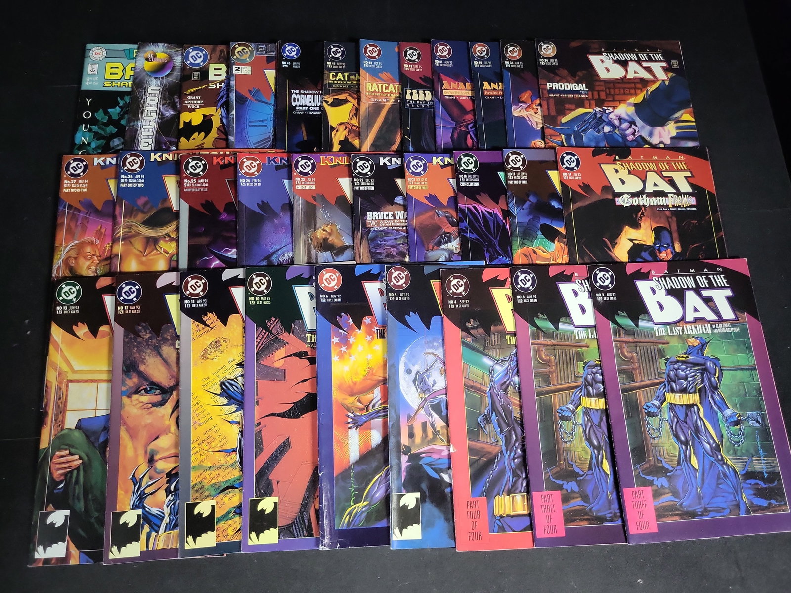 I04537 | Batman: Shadow of the Bat Collection: IMPORTANT â€“ PLEASE REVIEW BEFORE BIDDING: Aeron House makes every effort to accurately identify and describe each lot; however, titles and descriptions may contain errors, omissions, or AI-a