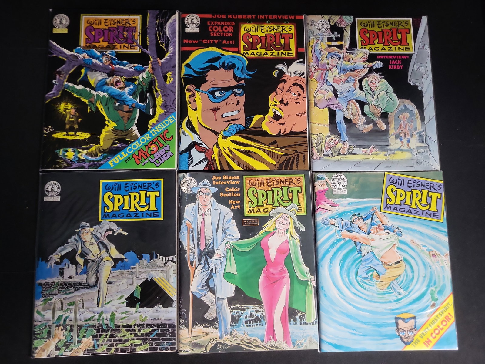 I04031 | Will Eisner Spirit Magazine Collection: IMPORTANT â€“ PLEASE REVIEW BEFORE BIDDING: Aeron House makes every effort to accurately identify and describe each lot; however, titles and descriptions may contain errors, omissions, or AI-a