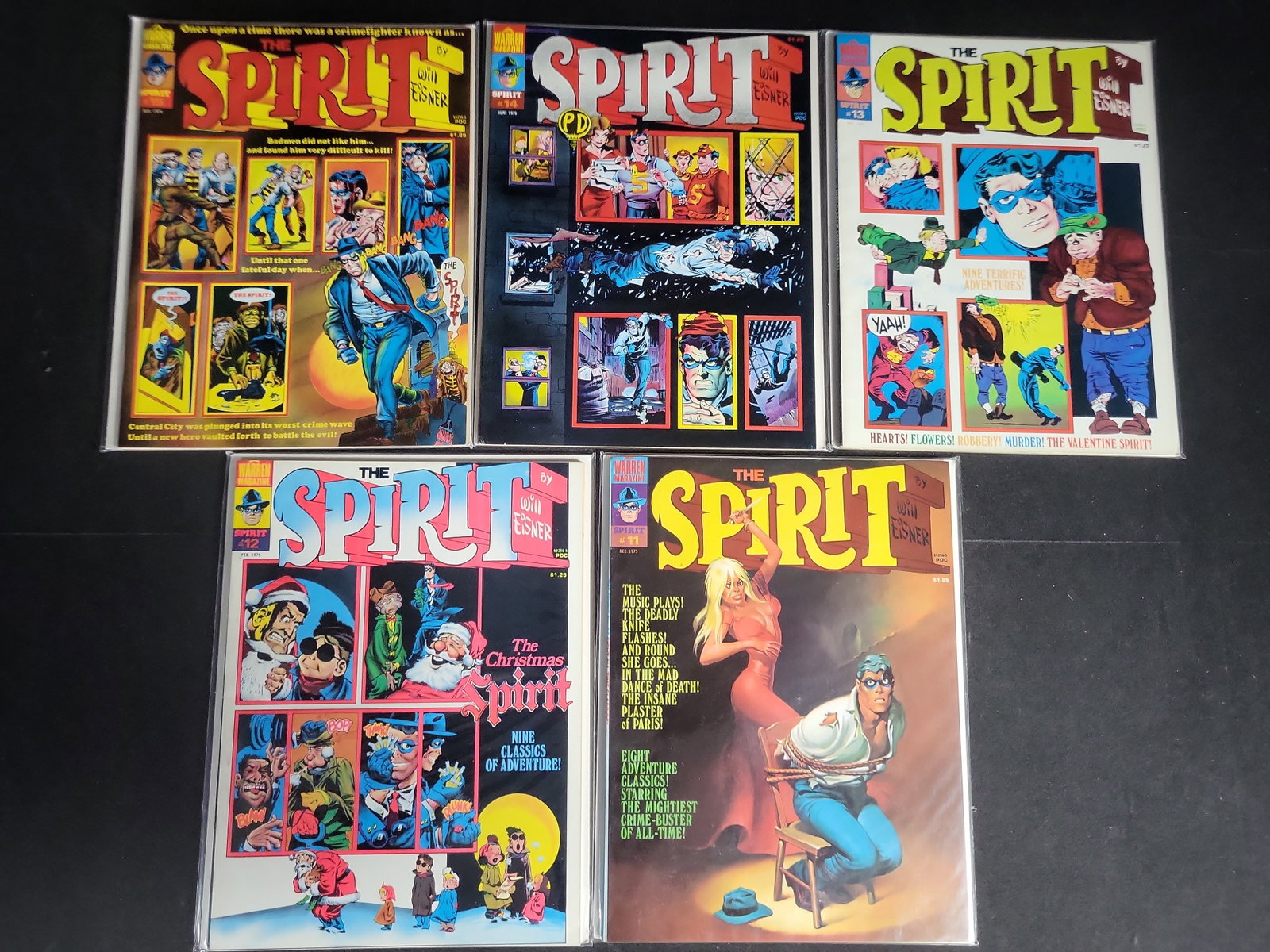 I04026 | Will Eisner Spirit Comic Magazines: IMPORTANT â€“ PLEASE REVIEW BEFORE BIDDING: Aeron House makes every effort to accurately identify and describe each lot; however, titles and descriptions may contain errors, omissions, or AI-a