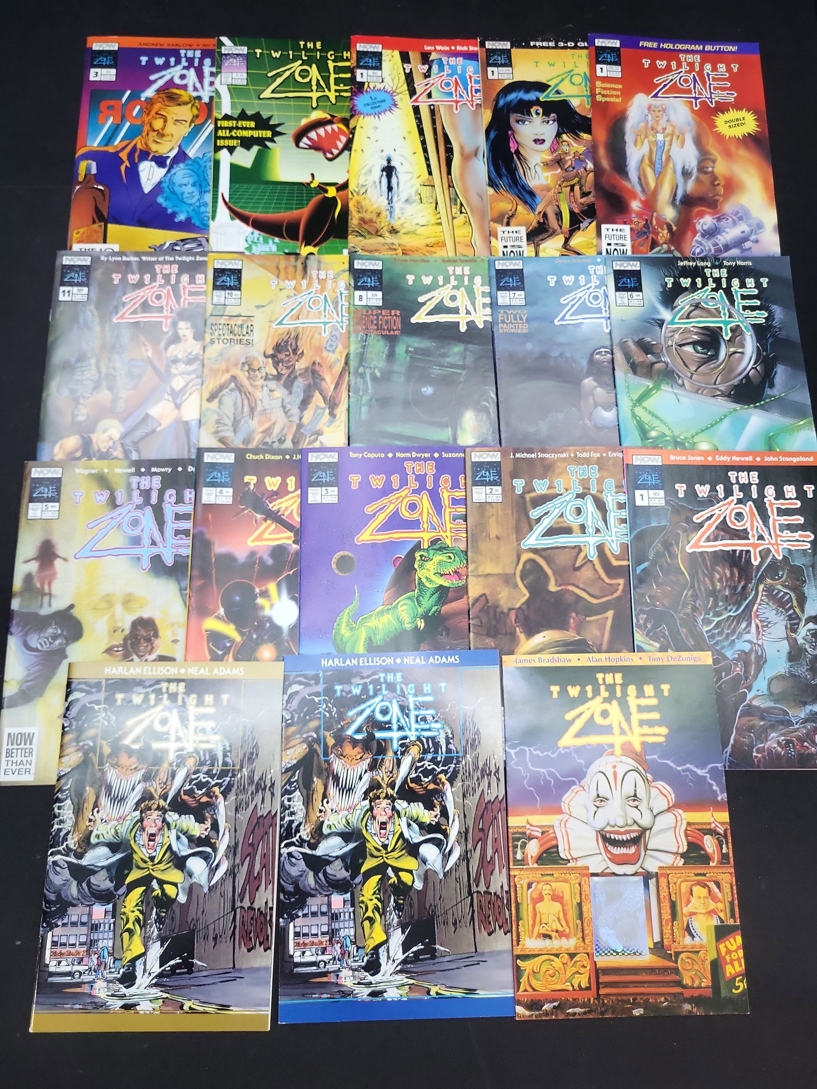 I03987 | Collection of Eighteen Twilight Zone Comics: IMPORTANT â€“ PLEASE REVIEW BEFORE BIDDING: Aeron House makes every effort to accurately identify and describe each lot; however, titles and descriptions may contain errors, omissions, or AI-a