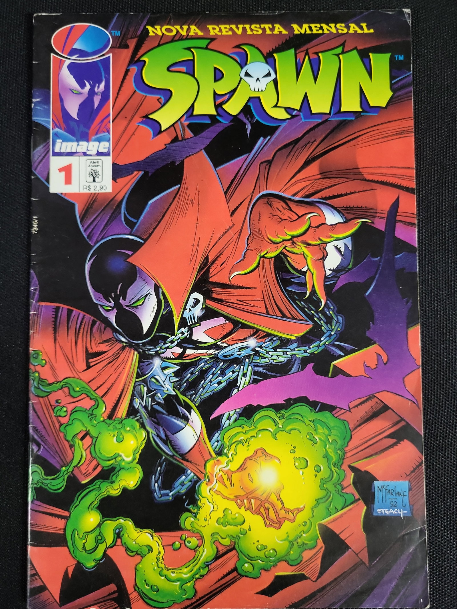 I04856 | Brazilian Spawn Issue 1 Comic Book (1 of 11)