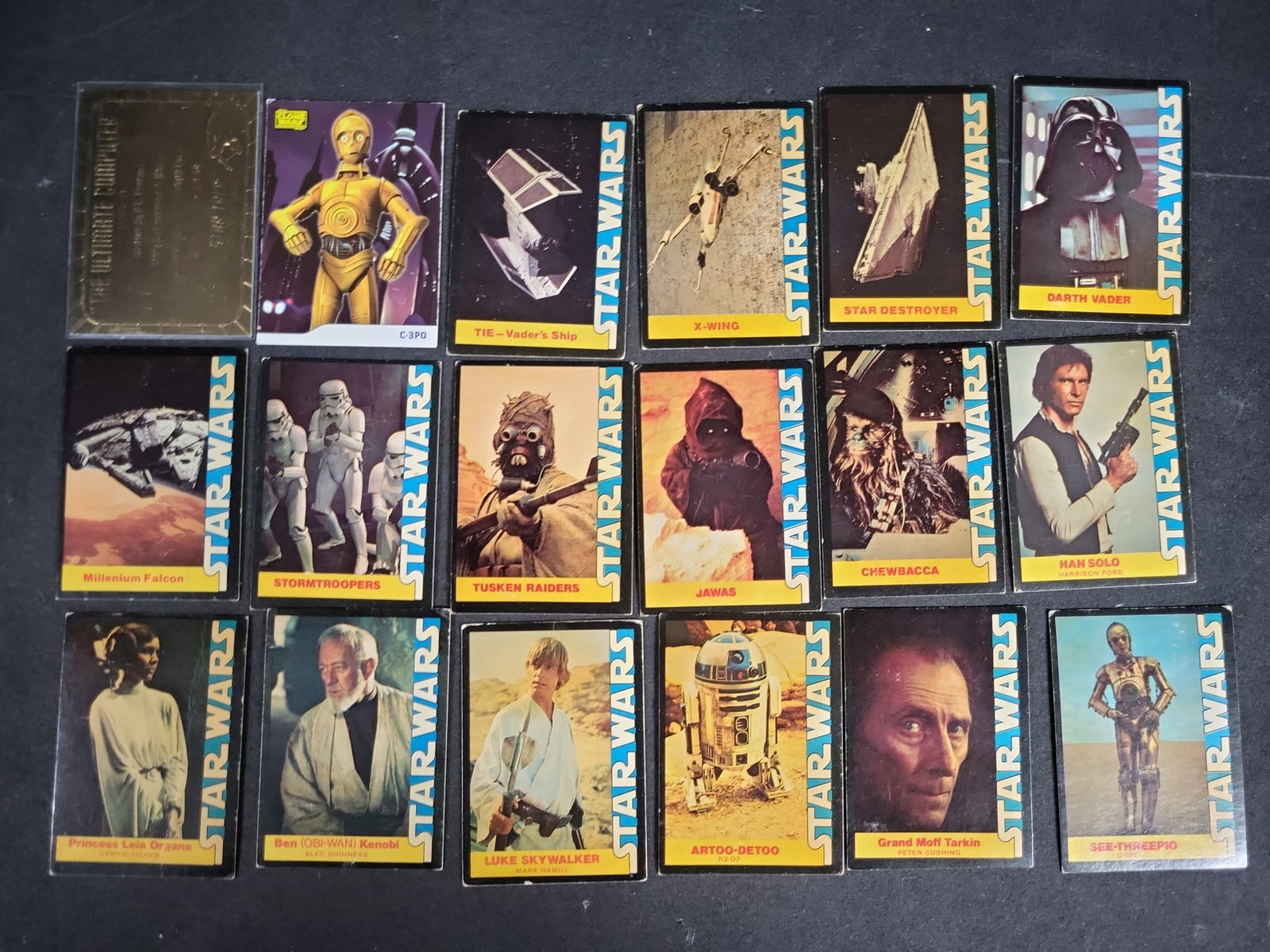 I04630 | Star Wars and Star Trek Cards: IMPORTANT â€“ PLEASE REVIEW BEFORE BIDDING: Aeron House makes every effort to accurately identify and describe each lot; however, titles and descriptions may contain errors, omissions, or AI-a
