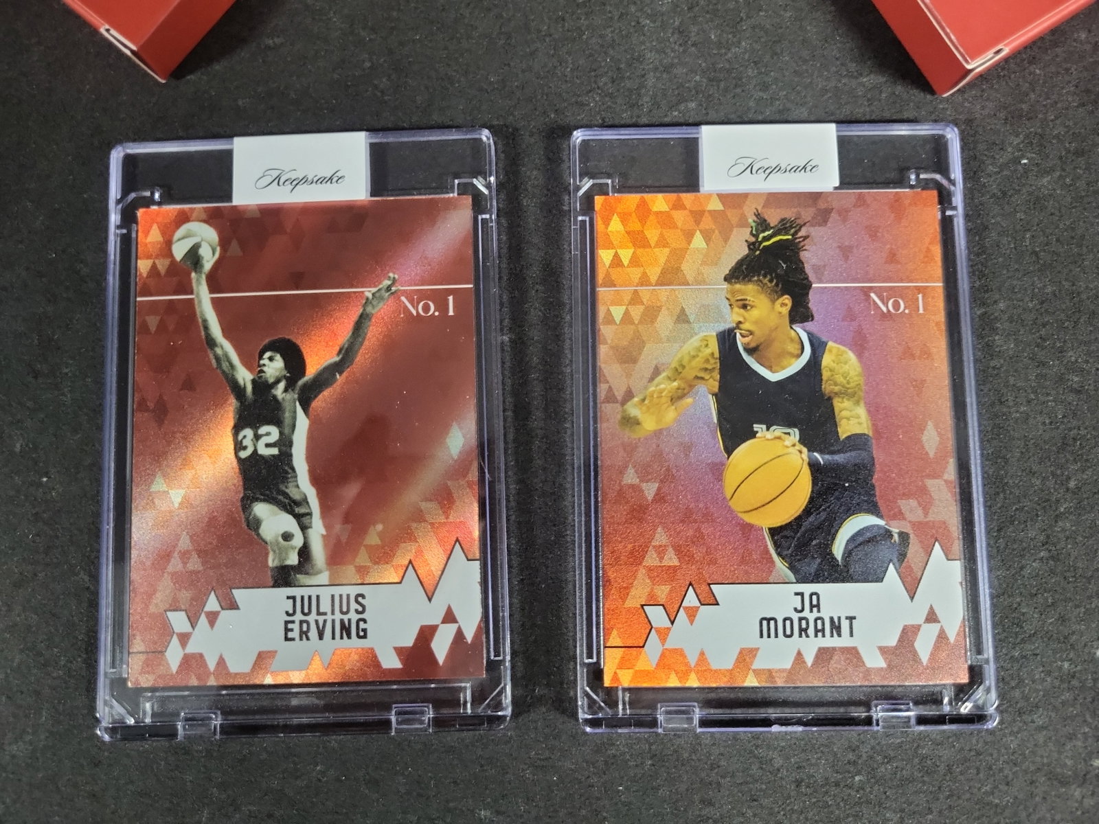 I04475 | Two Keepsake Edition Basketball Cards: IMPORTANT â€“ PLEASE REVIEW BEFORE BIDDING: Aeron House makes every effort to accurately identify and describe each lot; however, titles and descriptions may contain errors, omissions, or AI-a