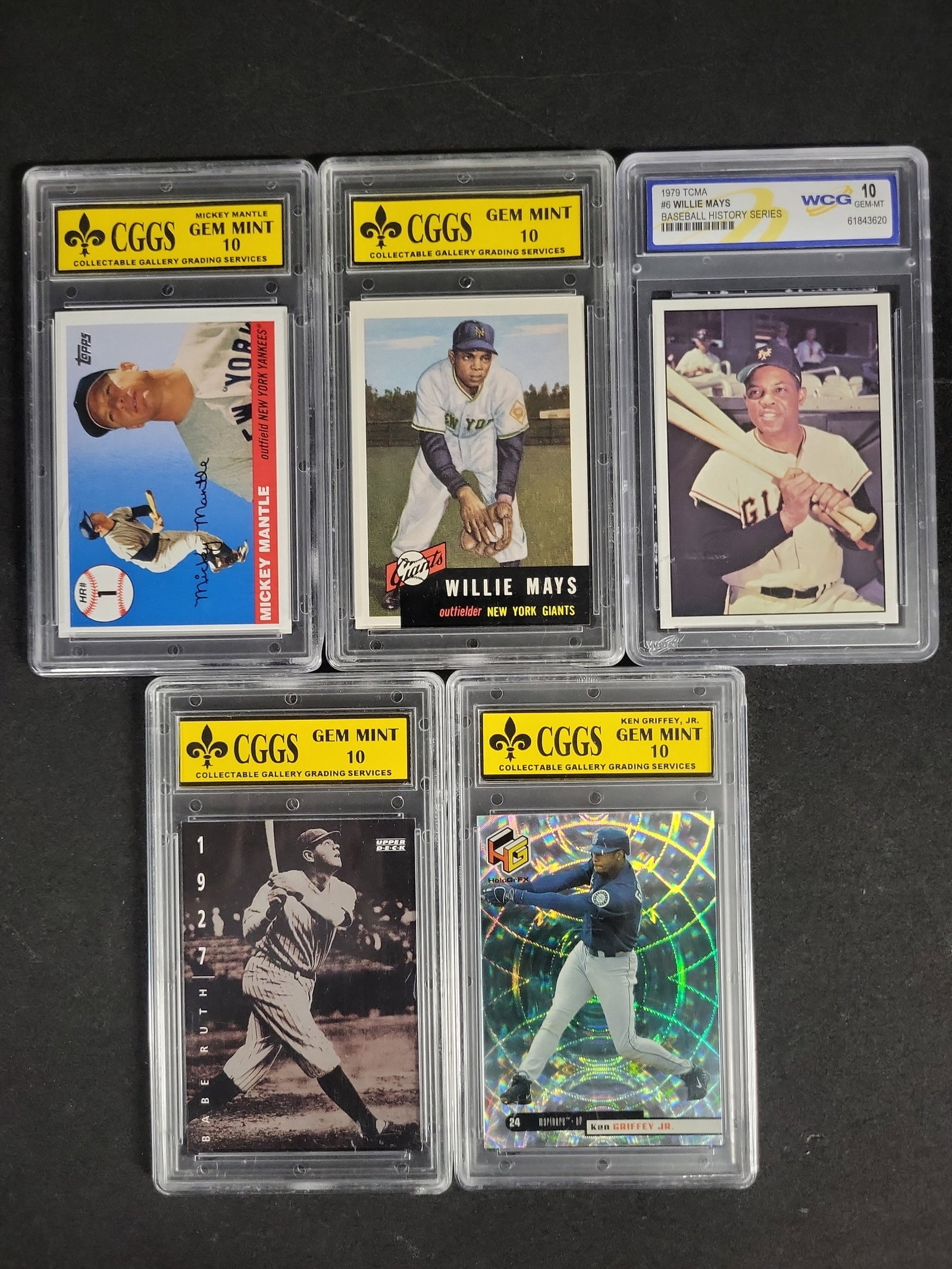 I04234 | Collection of Graded Baseball Cards (1 of 6)