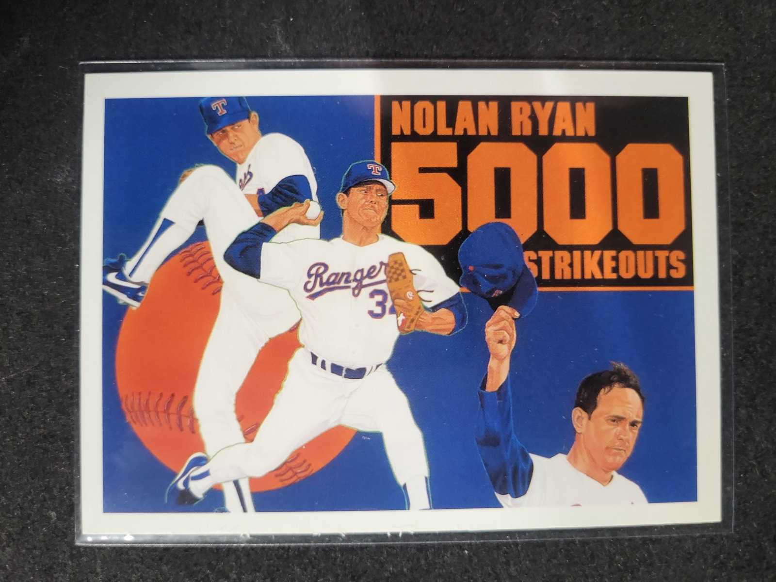 I04269 | 1990 Upper Deck Nolan Ryan Card: IMPORTANT â€“ PLEASE REVIEW BEFORE BIDDING: Aeron House makes every effort to accurately identify and describe each lot; however, titles and descriptions may contain errors, omissions, or AI-a