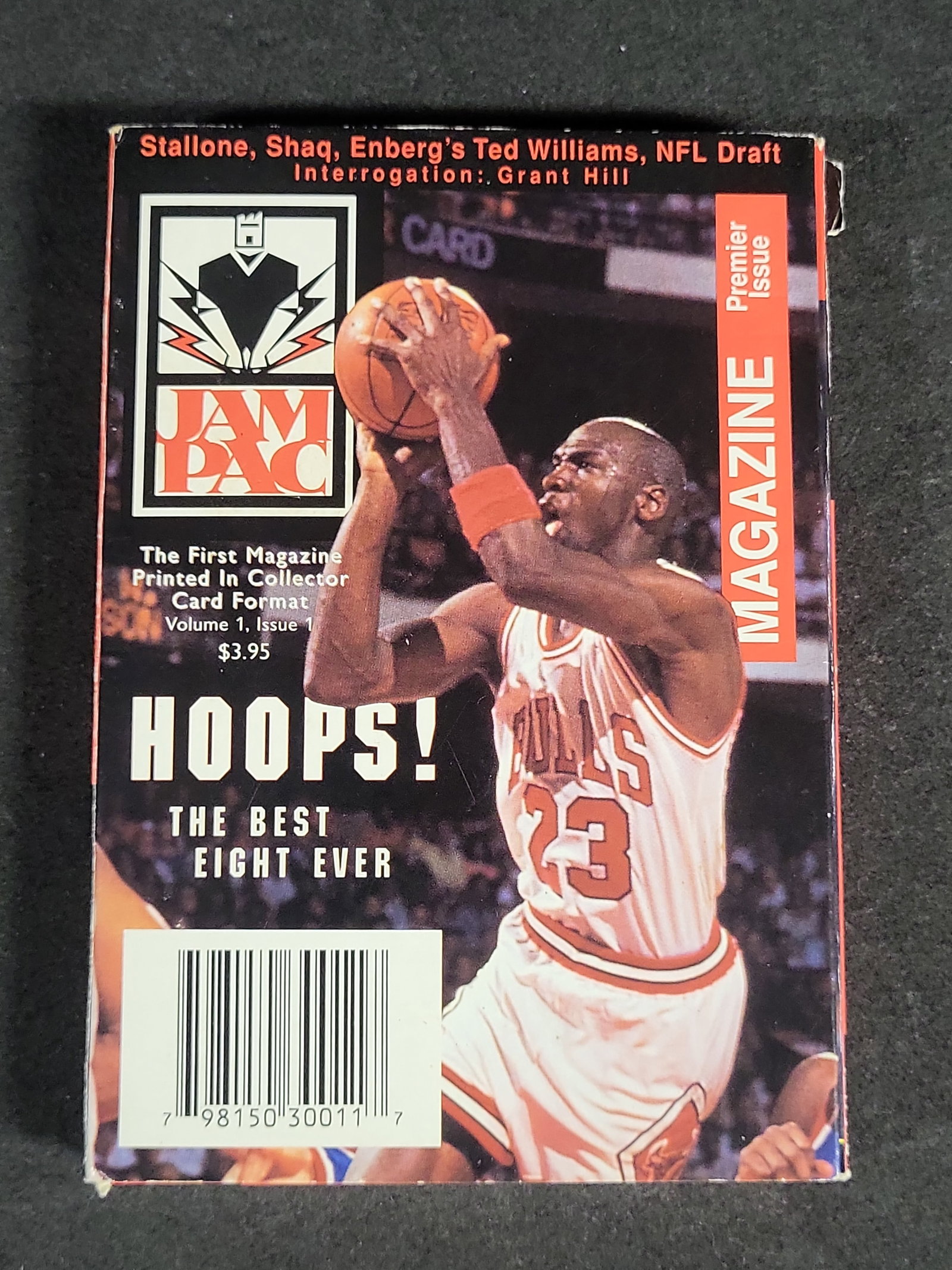 I04645 | 1995 JamPac Magazine Premier Issue: IMPORTANT â€“ PLEASE REVIEW BEFORE BIDDING: Aeron House makes every effort to accurately identify and describe each lot; however, titles and descriptions may contain errors, omissions, or AI-a