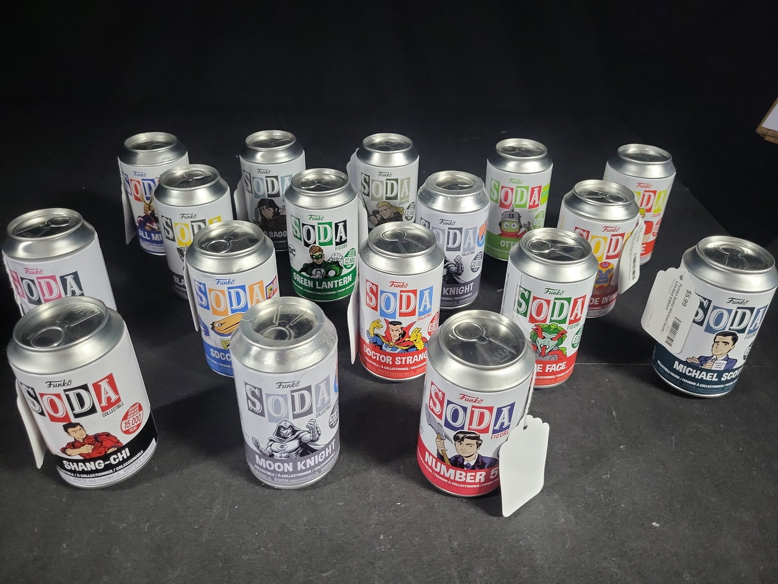 I04757 | Collection of 18 Funko SODA Figures: IMPORTANT â€“ PLEASE REVIEW BEFORE BIDDING: Aeron House makes every effort to accurately identify and describe each lot; however, titles and descriptions may contain errors, omissions, or AI-a