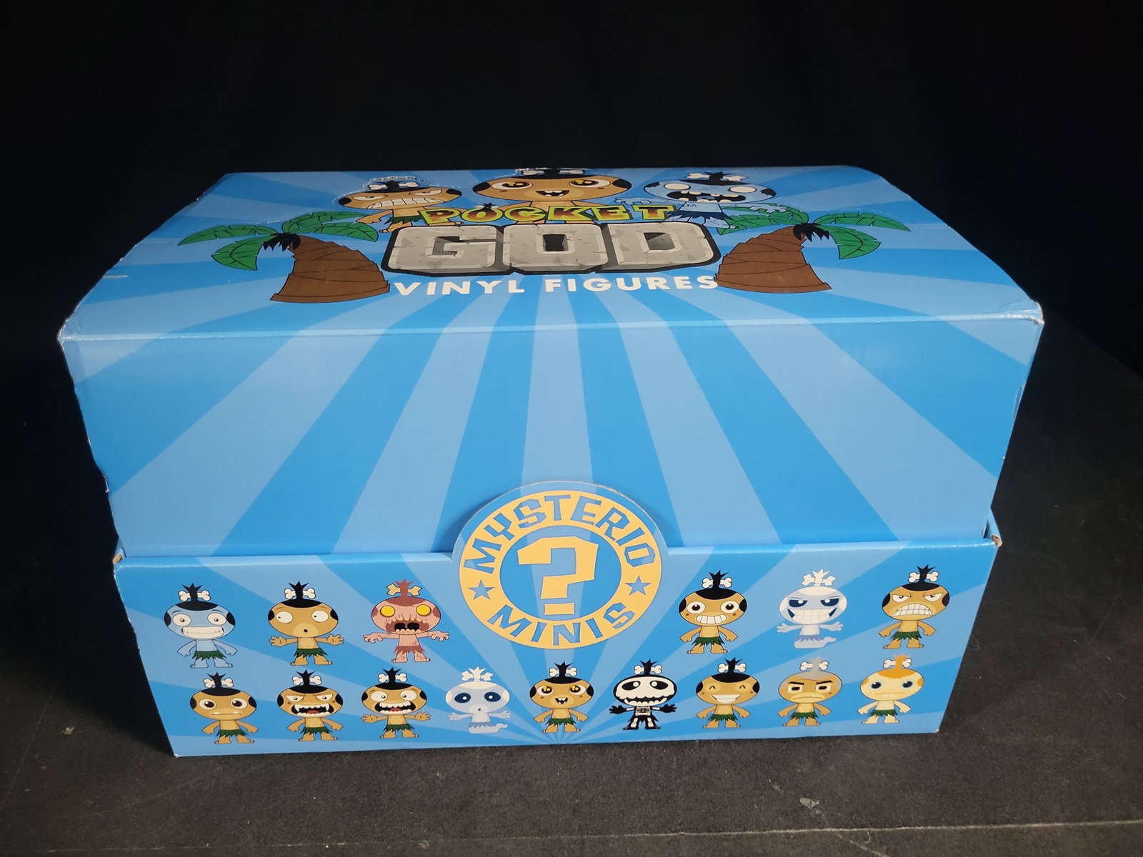 I04759 | Funko Pocket God Mysterio Minis Case: IMPORTANT â€“ PLEASE REVIEW BEFORE BIDDING: Aeron House makes every effort to accurately identify and describe each lot; however, titles and descriptions may contain errors, omissions, or AI-a