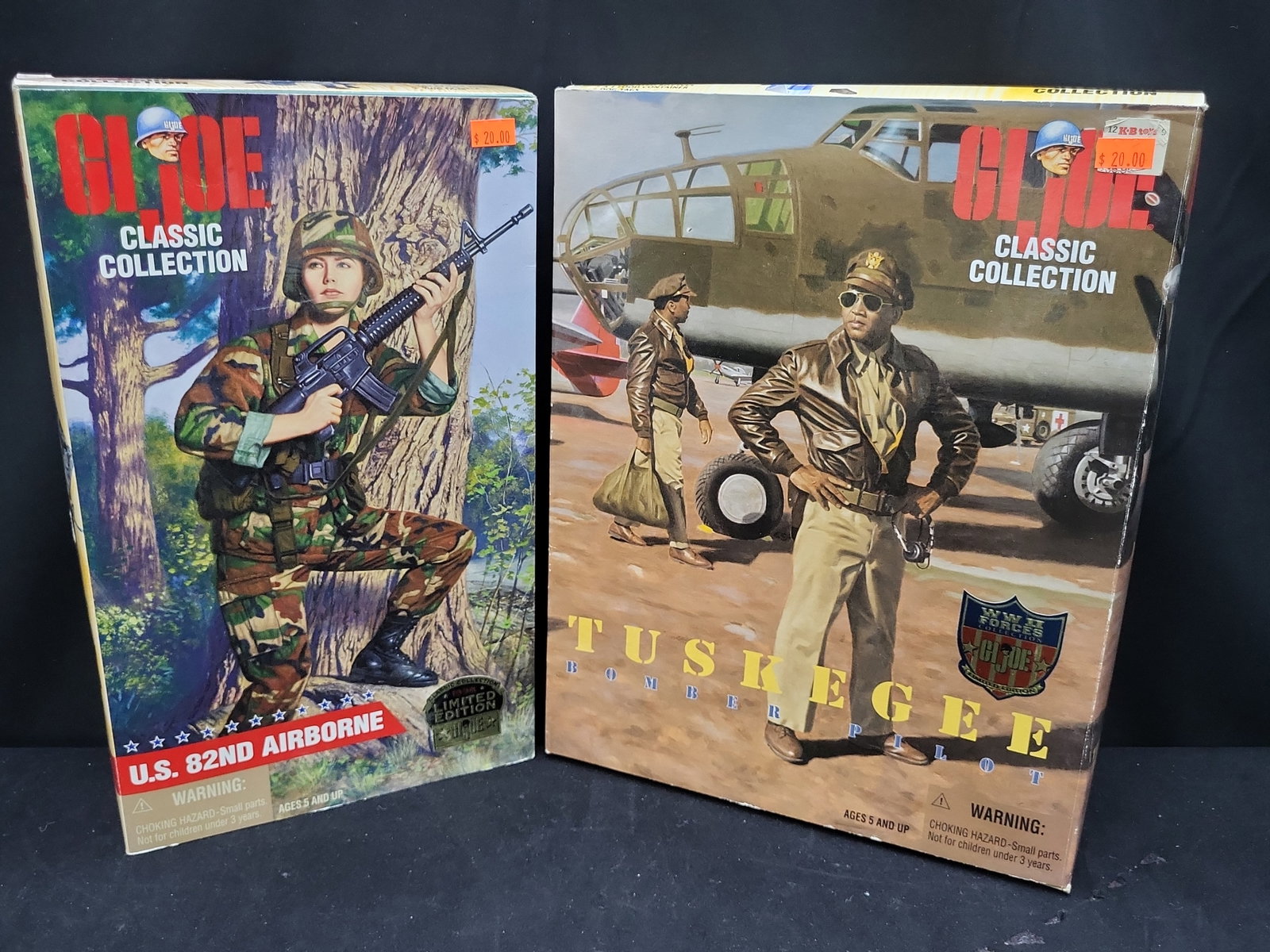 I04300 | Two G.I. Joe Classic Figures: IMPORTANT â€“ PLEASE REVIEW BEFORE BIDDING: Aeron House makes every effort to accurately identify and describe each lot; however, titles and descriptions may contain errors, omissions, or AI-a