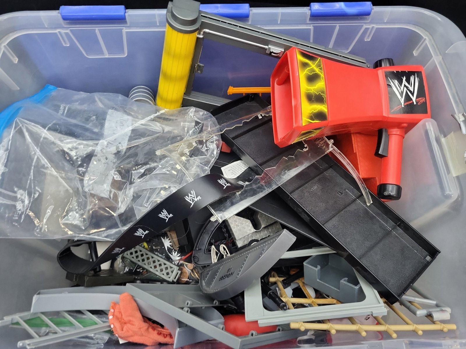 I04296 | Assorted WWE Wrestling Playset Accessories (1 of 3)