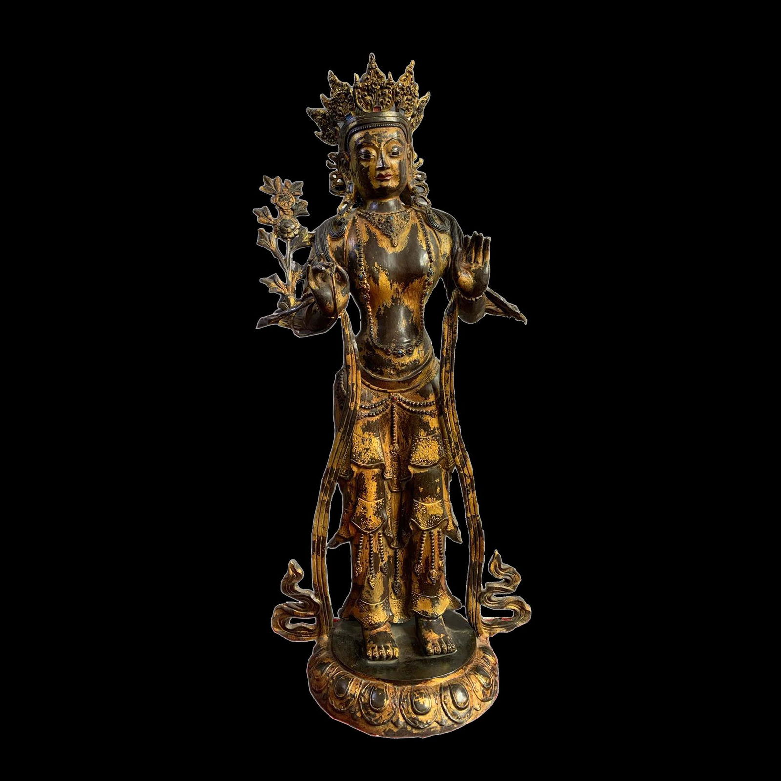 Bronze Avalokitesvara of the Ming Dynasty (1 of 5)