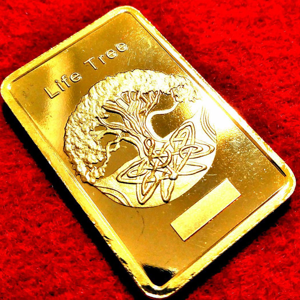 Tree of Life Life Tree Gold Coin 4868 (1 of 7)