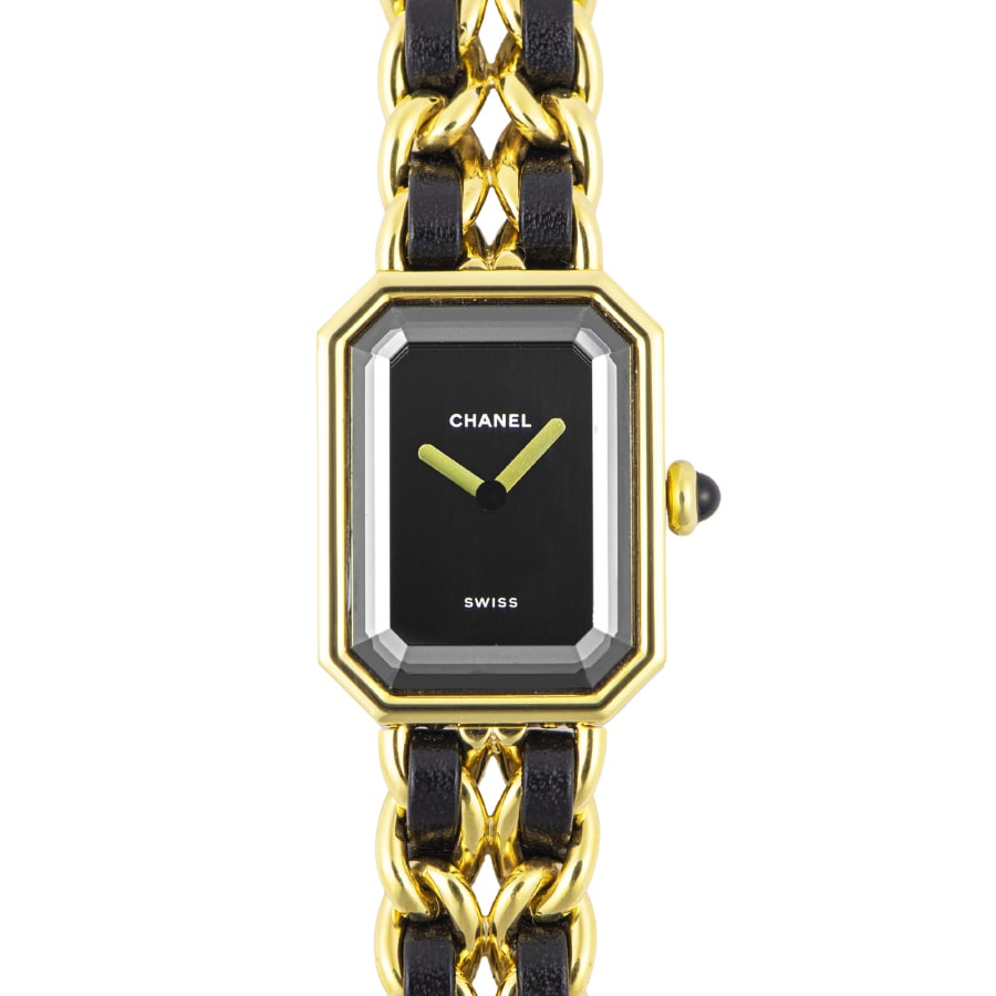 Chanel Premiere S size H0001 second hand unverified no refunds: Item Description ?This is the popular S size of Chanel's standard model "Première". Minor scratches from use are visible on the case.No obvious large scratches, overall good condition.Minor scratches