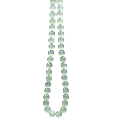 High ice white ice old jadeite necklace (1 of 5)