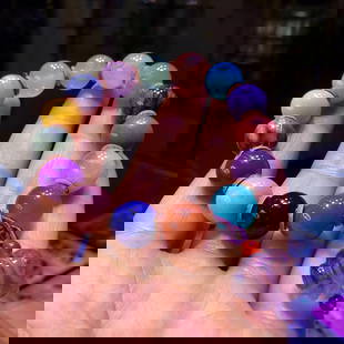 12mm Duobao Bracelet: 12mm Duobao bracelet, material: Nanhong, lapis lazuli, rose brilliance, purple mica, green dragon crystal, beeswax jade, blue stone, horse powder, green strawberry crystal, cherry agate, vein lithium