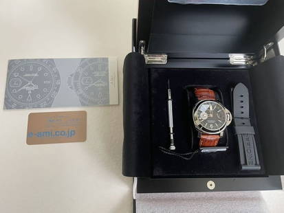 Panerai Luminor GMT PAM00088[Second-hand]: Panerai Luminor GMT PAM00088 [Used] Because it is a second-hand product, it is not verified. No return or exchange It has hardly been used, and you can judge the condition in detail from the picture.
