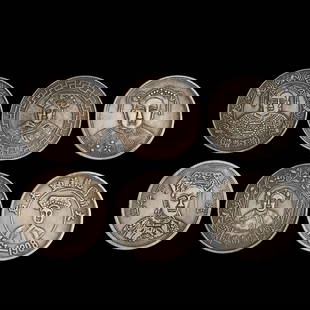 6 pieces of Qing Dynasty style palace [Empress] old silver coins: 6 pieces of Qing Dynasty style palace [Empress] old silver coins, thick patina, natural wear, perfect appearance, height 2.4mm, width 39.4mm Freight:1.International Shipping: Foreign shipping costs ar