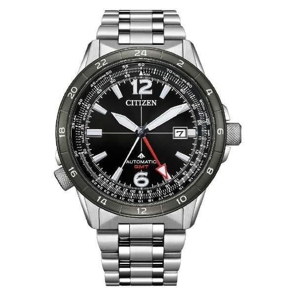 The highly popular Citizen Promaster: Citizen Promaster NB6046-59EProduct DescriptionThe popular Citizen PromasterSky SeriesRunning Time: Approximately 50 hoursMechanical watch (Automatic and Hand Wind)20 ATM Water ResistanceThickness: 12