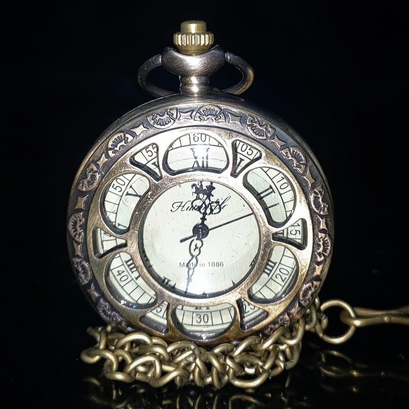 Automatic Mechanical Pocket Watch (1 of 8)