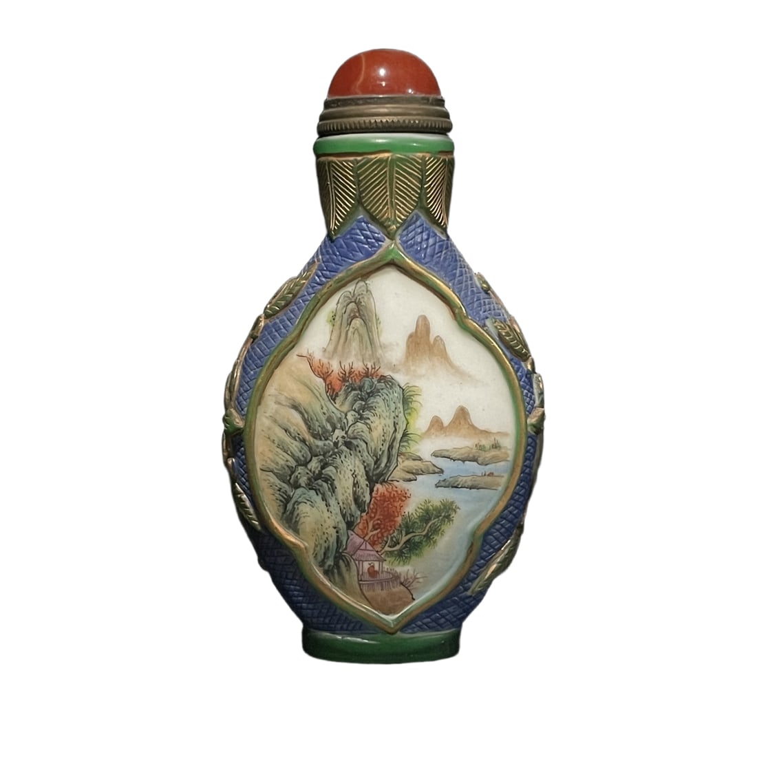 Old Glaze Snuff Bottle (1 of 9)