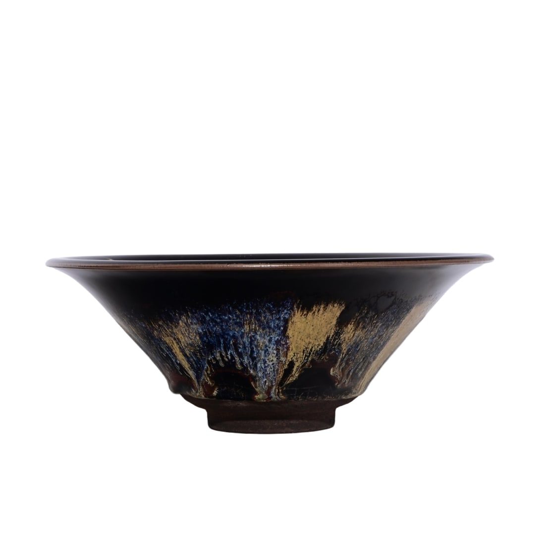 Song Dynasty style Jianyao Teashi Don Style Yohen Celadon Tea Bowl (1 of 10)